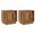 Dulap de noapte cu 2 pcs Lemn vechi 44 x 34.5 x 45 cm GartenMobel Dekor
