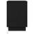 Dulap de noapte cu sertar Negru 50 x 34.5 x 50 cm Lemn compozit GartenMobel Dekor