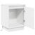 Dulap de noapte cu 2 pcs Alb 39 x 34.5 x 50 cm Lemn compozit GartenMobel Dekor