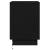 Dulap de noapte cu Negru 39 x 34.5 x 50 cm Lemn compozit GartenMobel Dekor