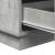 Dulap de noapte Gri din beton 39 x 34.5 x 65 cm Lemn compozit GartenMobel Dekor
