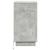 Dulap de noapte Gri din beton 39 x 34.5 x 65 cm Lemn compozit GartenMobel Dekor