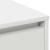 Bufet cu raft cu depozitare Alb 71 x 34.5 x 75 cm Lemn compozit GartenMobel Dekor