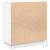Bufet cu raft cu depozitare Alb 71 x 34.5 x 75 cm Lemn compozit GartenMobel Dekor