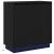 Bufet cu raft Stejar Negru 71 x 34.5 x 75 cm Lemn compozit GartenMobel Dekor