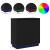 Bufet cu raft Stejar Negru 71 x 34.5 x 75 cm Lemn compozit GartenMobel Dekor