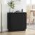 Bufet cu raft Stejar Negru 71 x 34.5 x 75 cm Lemn compozit GartenMobel Dekor