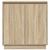 Bufet cu raft Stejar Sonoma 71 x 34.5 x 75 cm Lemn compozit GartenMobel Dekor