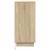 Bufet cu raft Stejar Sonoma 71 x 34.5 x 75 cm Lemn compozit GartenMobel Dekor