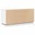 Cabinet TV cu LED Alb 100 x 38 x 49 cm Lemn compozit GartenMobel Dekor