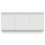 Cabinet TV cu LED Alb 100 x 38 x 49 cm Lemn compozit GartenMobel Dekor
