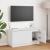 Cabinet TV cu LED Alb 100 x 38 x 49 cm Lemn compozit GartenMobel Dekor