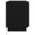 Cabinet TV cu LED Stejar negru 100 x 38 x 49 cm Lemn compozit GartenMobel Dekor