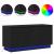 Cabinet TV cu LED Stejar negru 100 x 38 x 49 cm Lemn compozit GartenMobel Dekor