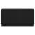 Cabinet TV cu LED Stejar negru 100 x 38 x 49 cm Lemn compozit GartenMobel Dekor