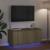 Cabinet TV cu LED Stejar sonoma 100 x 38 x 49 cm Lemn compozit GartenMobel Dekor