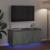 Cabinet TV cu LED Gri beton 100 x 38 x 49 cm Lemn compozit GartenMobel Dekor