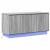 Cabinet TV cu LED sonoma gri 100 x 38 x 49 cm Lemn compozit GartenMobel Dekor