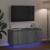 Cabinet TV cu LED sonoma gri 100 x 38 x 49 cm Lemn compozit GartenMobel Dekor