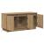 Cabinet TV cu LED stejar artizanal 100 x 38 x 49 cm GartenMobel Dekor