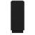 Bufet cu raft cu ușă Stejar Negru 90 x 32 x 75 cm Lemn compozit GartenMobel Dekor