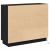 Bufet cu raft cu ușă Stejar Negru 90 x 32 x 75 cm Lemn compozit GartenMobel Dekor