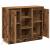 Bufet cu raft cu ușă Lemn Vechi 90 x 32 x 75 cm Lemn compozit GartenMobel Dekor