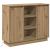 Bufet cu raft Stejar Artizanal 90 x 32 x 75 cm Lemn compozit GartenMobel Dekor