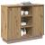 Bufet cu raft Stejar Artizanal 90 x 32 x 75 cm Lemn compozit GartenMobel Dekor