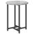 Set măsuțe laterale 2 pcs Gri sonoma și Negru 50 x 50 x 50 cm GartenMobel Dekor