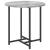 Set măsuțe laterale 2 pcs Gri sonoma și Negru 50 x 50 x 50 cm GartenMobel Dekor