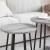 Set măsuțe laterale 2 pcs Gri sonoma și Negru 50 x 50 x 51 cm GartenMobel Dekor