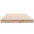 Cadru de pat de podea natural 100 x 210 cm Lemn masiv de pin GartenMobel Dekor