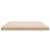 Cadru de pat de podea natural 160 x 220 cm Lemn masiv de pin GartenMobel Dekor