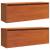 Dulapuri de perete cu raft 2 pcs Maro ceruit 100 x 30 x 35 cm GartenMobel Dekor