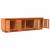 Cabinet TV Maro 156 x 37 x 45 cm Lemn masiv de pin GartenMobel Dekor