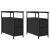 Dulap de noapte cu sertar 2 pcs Stejar negru 30 x 60 x 60 cm GartenMobel Dekor