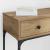 Masă de consolă cu sertar stejar artizanal 75 x 34.5 x 75 cm GartenMobel Dekor