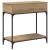 Masă de consolă cu sertar stejar artizanal 75 x 34.5 x 75 cm GartenMobel Dekor