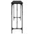 Masă console Stejar negru 200 x 29 x 75 cm Lemn compus și metal GartenMobel Dekor