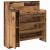Dulap pentru pantofi cu sertar Lemn vechi 100.5 x 28 x 100 cm GartenMobel Dekor