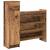 Dulap pentru pantofi cu sertar Lemn vechi 100.5 x 28 x 100 cm GartenMobel Dekor