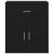 Bufet cu sertar Stejar negru 60 x 31 x 70 cm Lemn compozit GartenMobel Dekor