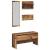 Set mobilier hol Lemn vechi 90 x 31 x 46.5 cm Lemn compozit GartenMobel Dekor