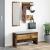 Set mobilier hol Lemn vechi 90 x 31 x 46.5 cm Lemn compozit GartenMobel Dekor