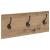 Set mobilier hol cu sertar 4 pcs Stejar negru 90 x 31 x 46.5 cm GartenMobel Dekor