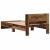 Cadru de pat cu headboard Lemn vechi 90 x 200 cm Lemn compozit GartenMobel Dekor
