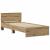 Cadru de pat stejar artizanal 90 x 200 cm Lemn compozit GartenMobel Dekor