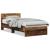 Cadru de pat cu headboard Lemn vechi 90 x 190 cm Lemn compozit GartenMobel Dekor