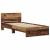 Cadru de pat cu headboard Lemn vechi 75 x 190 cm Lemn compozit GartenMobel Dekor